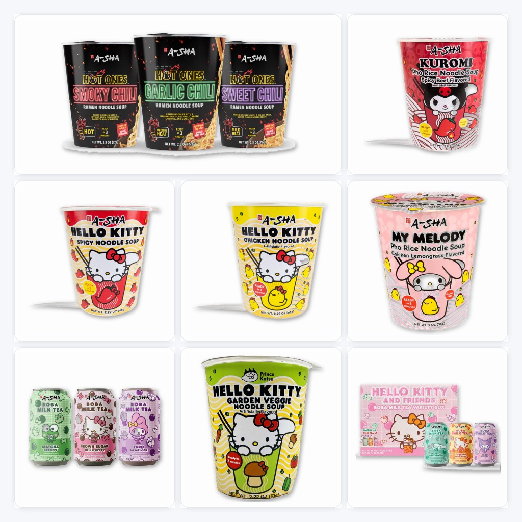 A-Sha Foods products